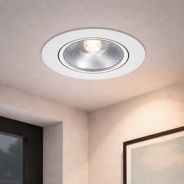 9公分｜12W可調角聚光崁燈 V180