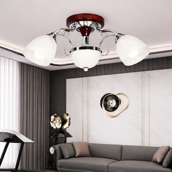 3+1｜附IC玻璃半吸頂燈 A13