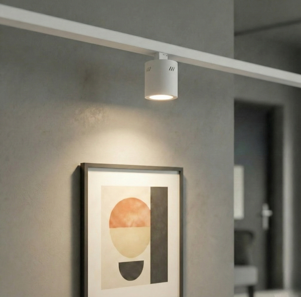 E27｜軌道型附玻桶燈 FH861-12T