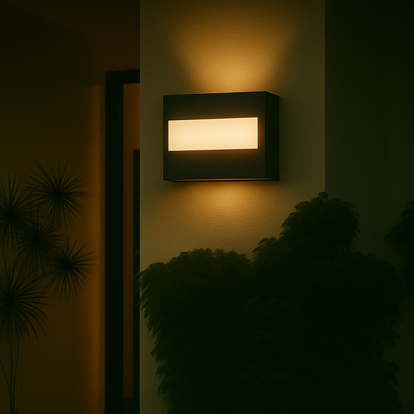 7W｜現代簡約防水壁燈 全21043