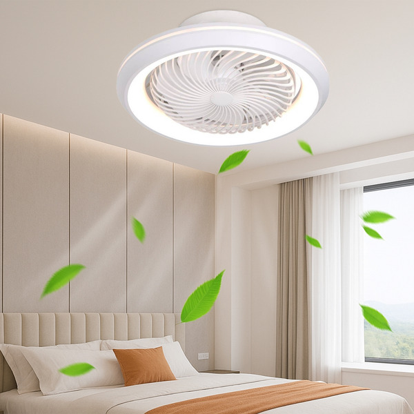 36W｜變頻遙控吸頂風扇燈 WZ008