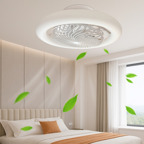 30W｜變頻遙控吸頂風扇燈 WZ015