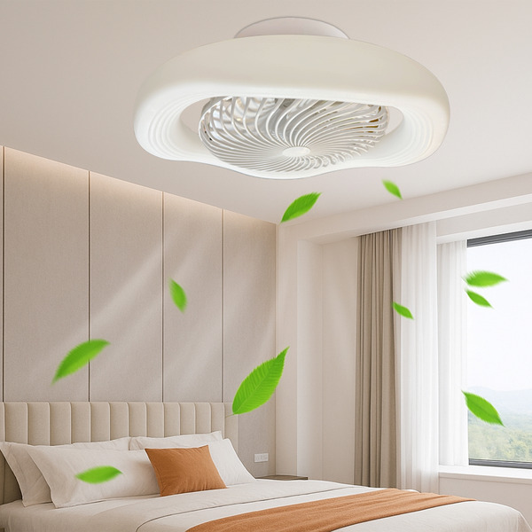 30W｜變頻遙控吸頂風扇燈 WZ017