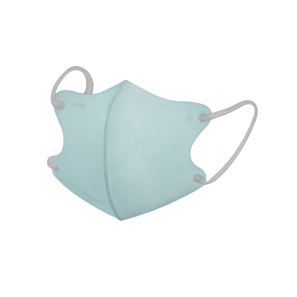 舒芙氧 成人3D空氣口罩 北歐綠款(20入)