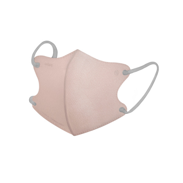 舒芙氧 成人3D空氣口罩 紫櫻粉款(20入)