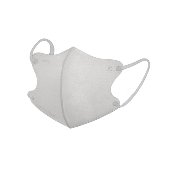 舒芙氧 成人3D空氣口罩 冰島灰款(20入)