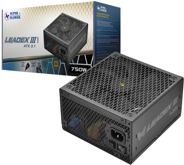 LEADEX III GOLD UP ATX 3.1 750W SUPER FLOWER
