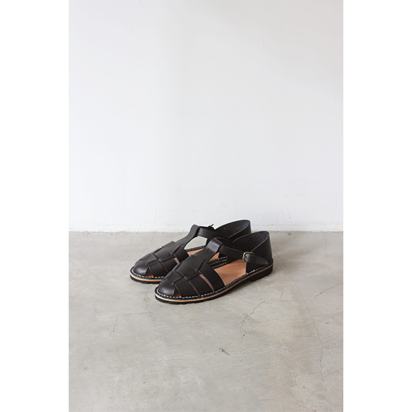 STEVE MONO - Artisanal Sandals 10/01 Black