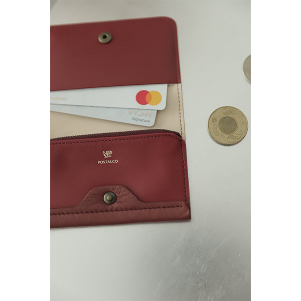 POSTALCO - Mini Wallet in Red