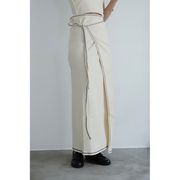 BASERANGE - Garble Wrap Skirt