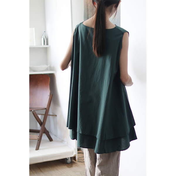 ICHI / Two Pieces Tailored Tunic (4 Colors)