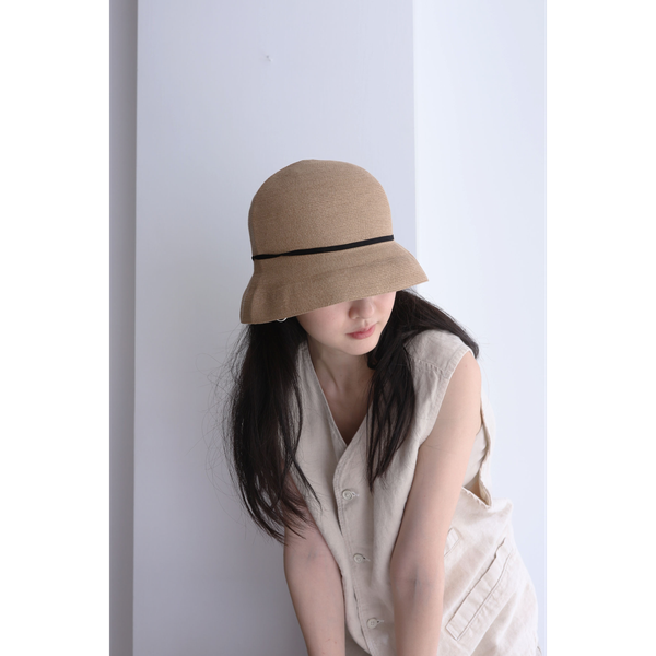 MATURE HA. - Waterproof Paper Braid Light Hat Short （3 colors）