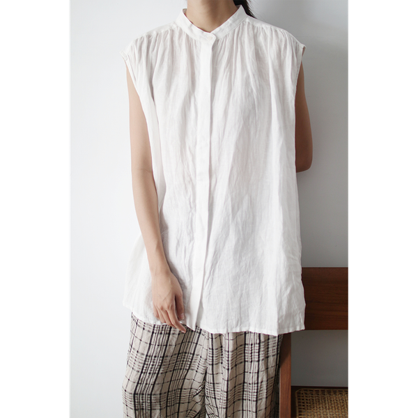ICHI - Linen canvas shirt