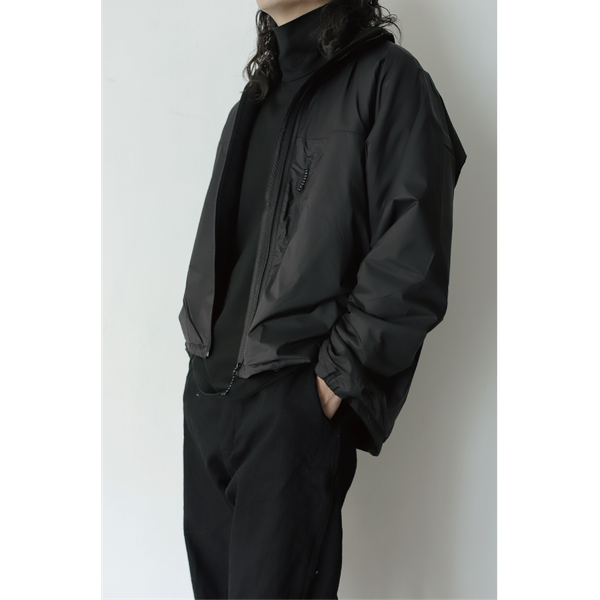 KAPTAIN SUNSHINE - Nylon Shelled Jacket BLACK