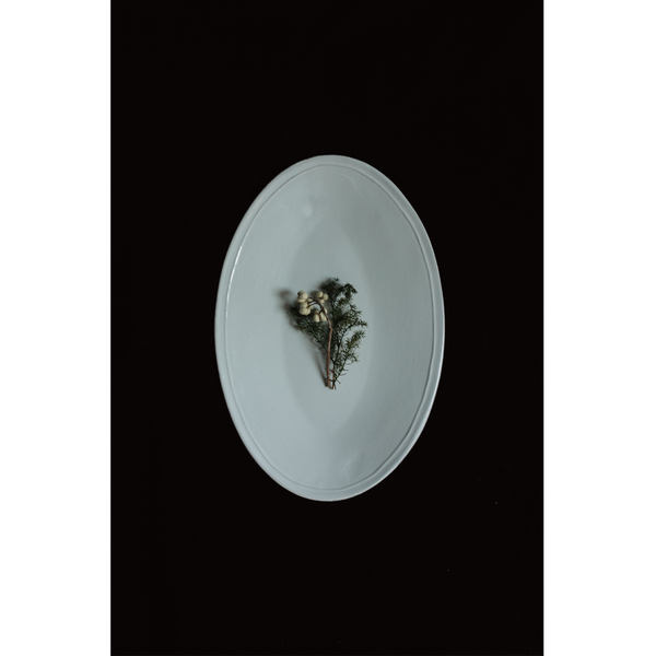 ASTIER de VILLATTE - Small Simple Oval Plate