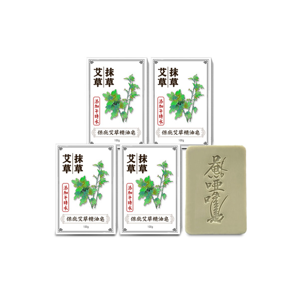 pu ti Blessing Mugwort Essential Oil Soap (5-Pack) – Recommended by Mei Feng