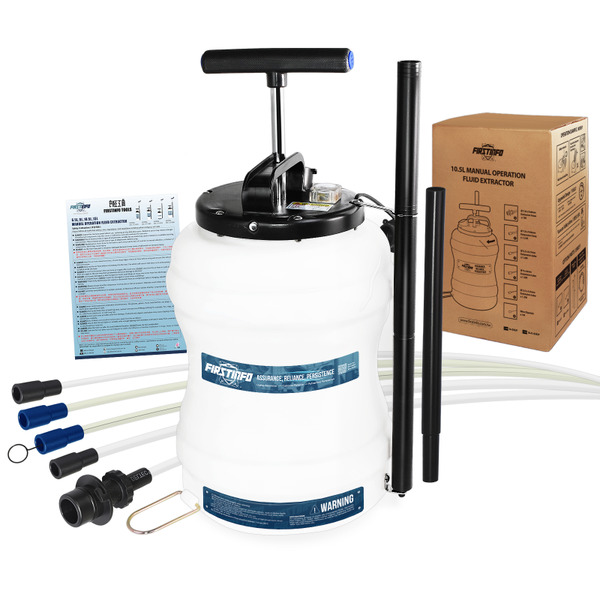 FIRSTINFO A1107H Patented 10.5L Manual Fluid/Oil Change Extractor Pump