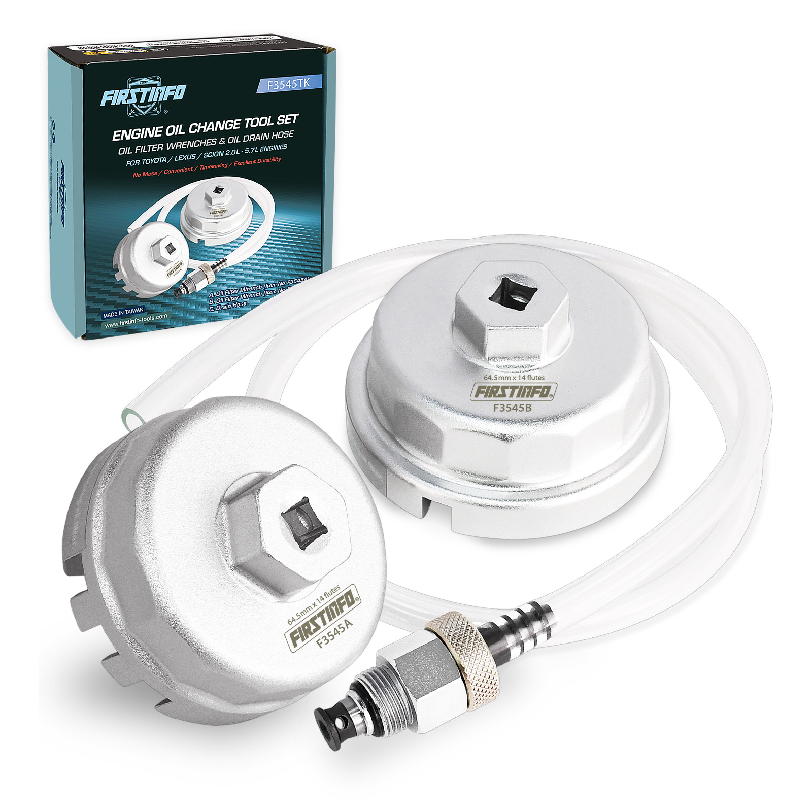 トヨタ、レクサス用 オイルフィルターレンチ&オイルフィルタードレン