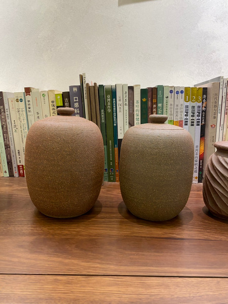 手工老岩泥茶罐-一斤