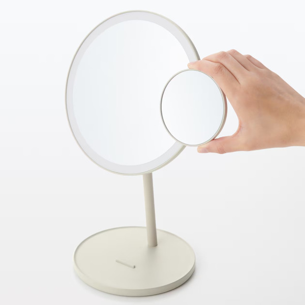 MUJI 無印良品 無線LED化妝鏡