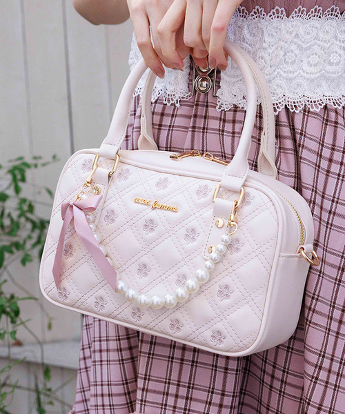 附吊飾玫瑰絎縫包