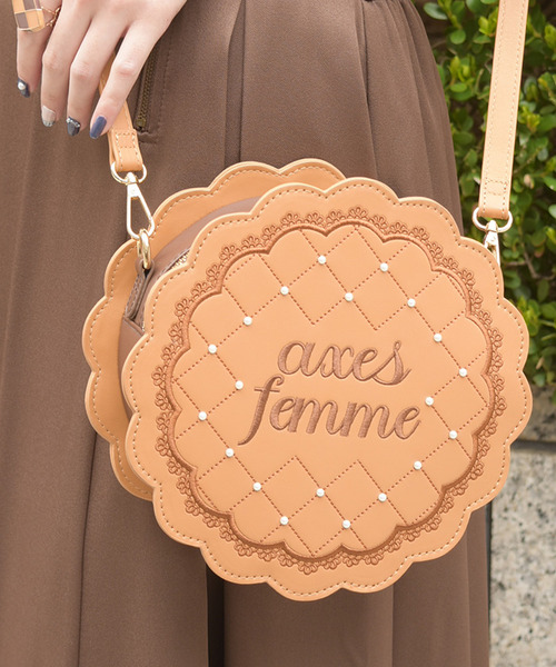 餅乾造型斜背包