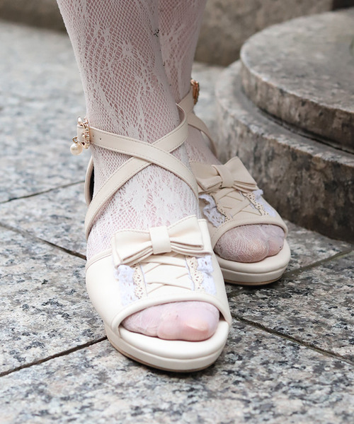 草莓圖案鞋墊涼鞋