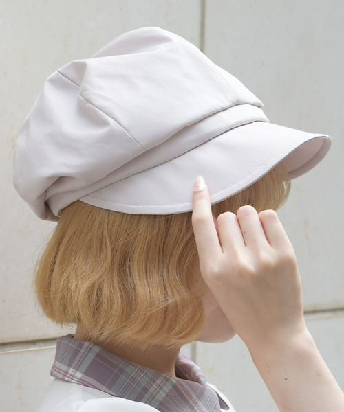 金屬牌LOGO抗UV報童帽