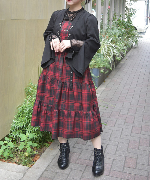 層疊風格連身裙