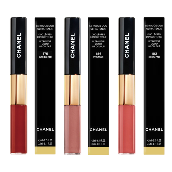 CHANEL ชาแนล ลิปติกชนิดน้ำ 4.5ml+3.5ml (#176/#186/#192)