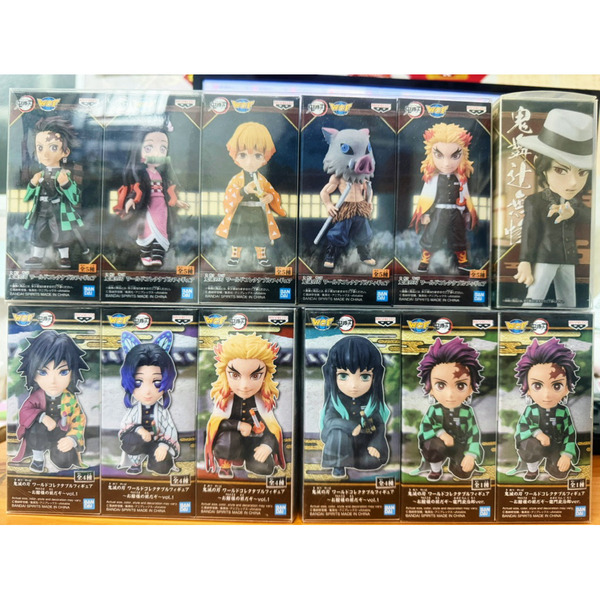 現貨 正版 眼鏡廠 海外限定WCF鬼滅之刃動漫 在主公大人面前炭治郎 謎豆子 鬼王柏治義勇我妻煉獄蝴蝶忍伊之助