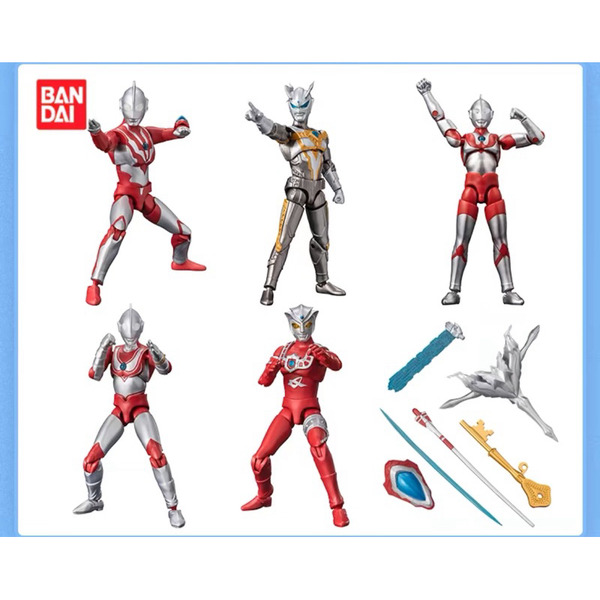 現貨 正版 萬代盒蛋食玩 奧特曼 超動 α 9  銀河歐布伽古拉維克特利可動人偶閃耀賽羅杰克阿斯特拉利布特初代