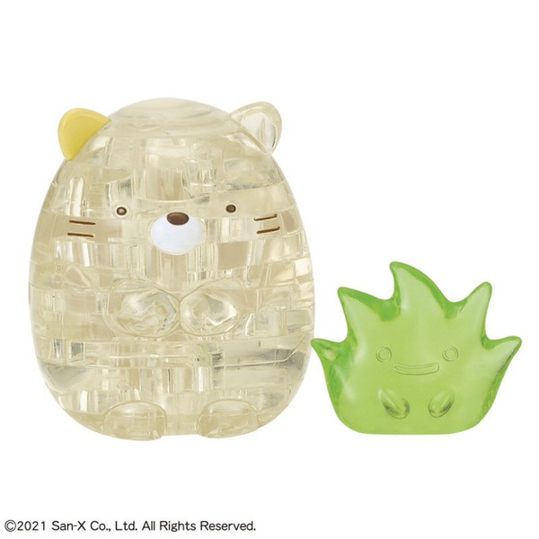 現貨 正版 夢幻屋 BEVERLY 透明立體拼圖 角落小夥伴 角落生物 貓咪 & 雜草 18片