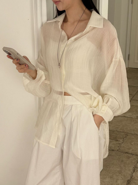 [預購]輕薄空氣感襯衫