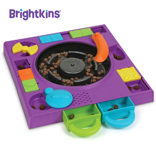 【Brightkins】DJ 狗狗刷盤益智慢食玩具｜寵物訓練