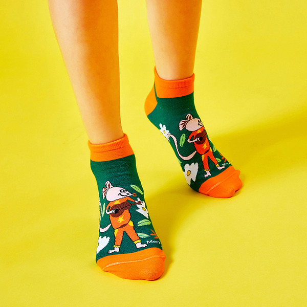 心花開 ｜ 船襪