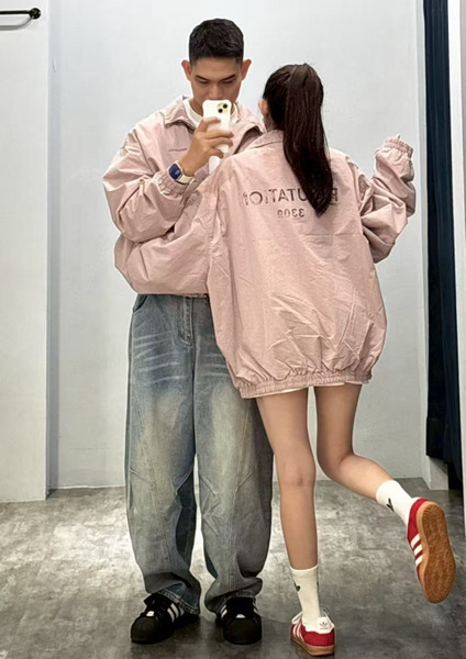 上下拉鏈機能教練外套