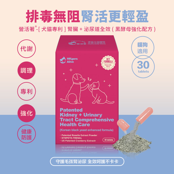 🇭🇰 營活著│腎臟+泌尿道全效