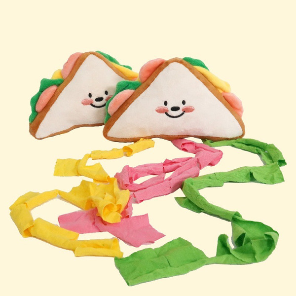 🇰🇷 PETBEO｜火腿三明治｜藏食玩具