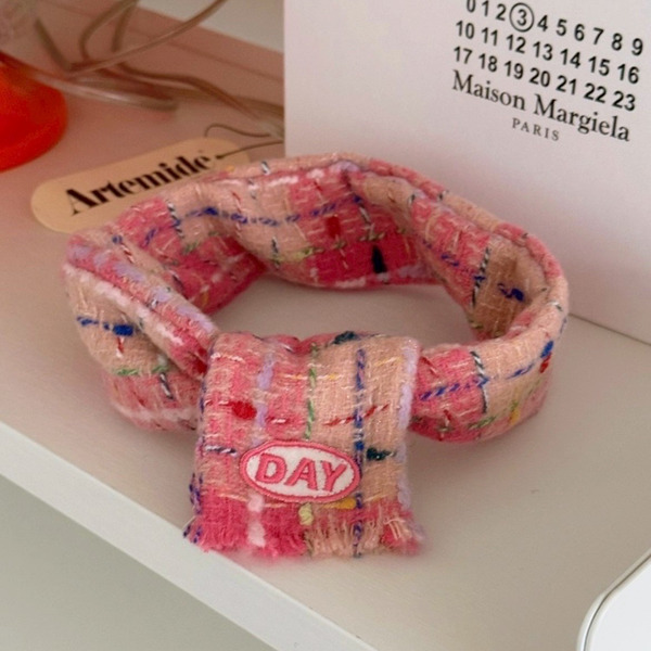 🇰🇷 Cuddly Day｜質感小流蘇圍巾 - 粉｜Made In Korea