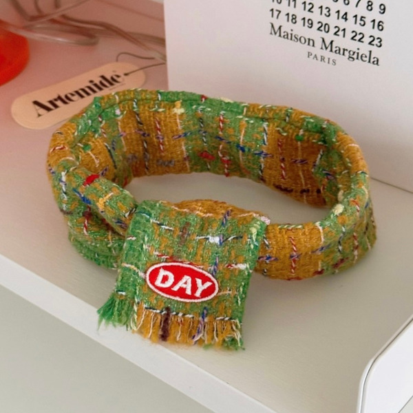 🇰🇷 Cuddly Day｜質感小流蘇圍巾 - 綠｜Made In Korea