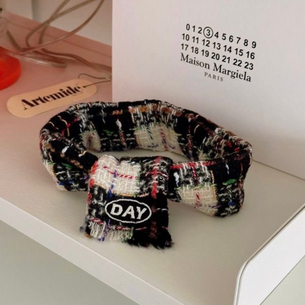 🇰🇷 Cuddly Day｜質感小流蘇圍巾 - 黑｜Made In Korea