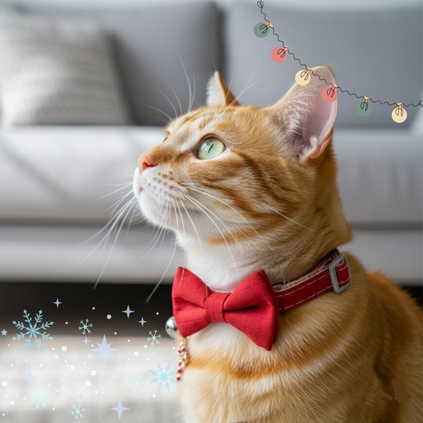 質感格紋蝴蝶結項圈