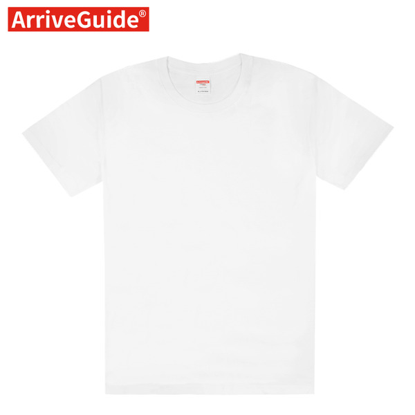 ARRIVE GUIDE S&S 18000【客製】 180克26支紗緊密賽洛紡頂級精梳棉圓領T恤