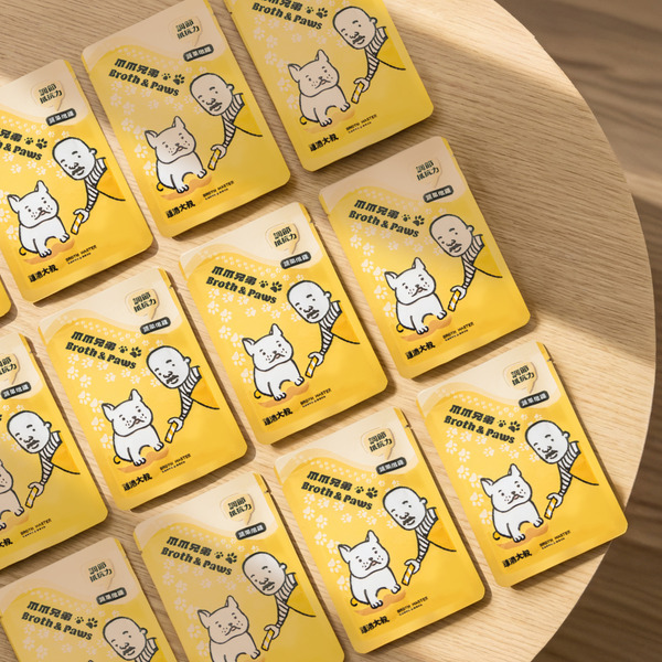 爪爪兄弟 寵物餐包-蔬果燉雞 20入組