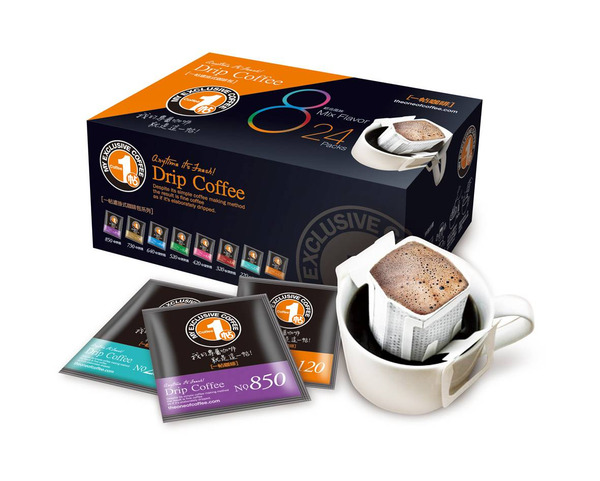 一帖咖啡｜綜合風味濾掛式禮盒 (12克X24包/盒)