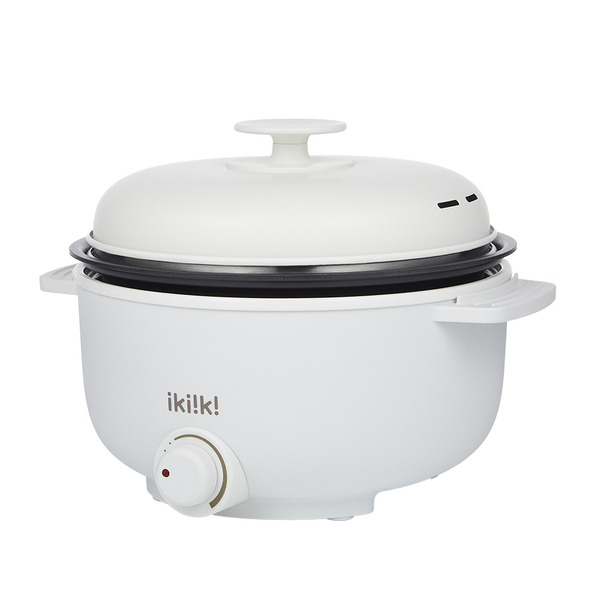 【Ikiiki 伊崎】和風多功能炸物料理電火鍋 IK-MC3408