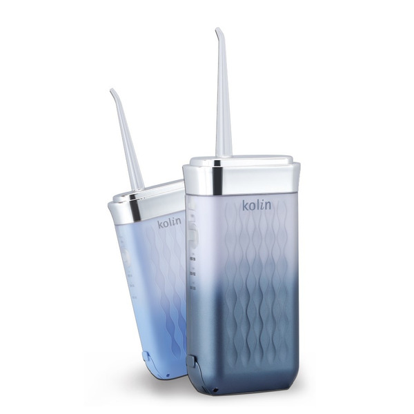 【Kolin 歌林】口袋型沖牙機 KTB-HC100 (伸縮收納/口腔清潔/4配件頭)