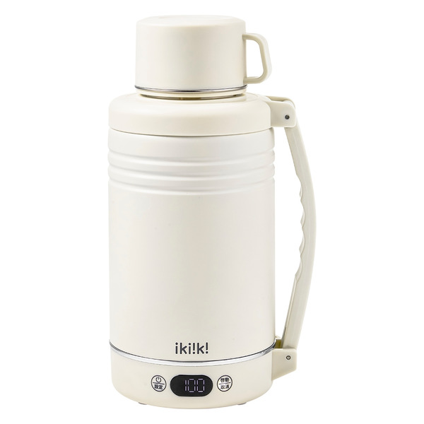 【Ikiiki 伊崎】1.2L 316不鏽鋼國際雙電壓保溫隨行快煮壺 IK-TK4211