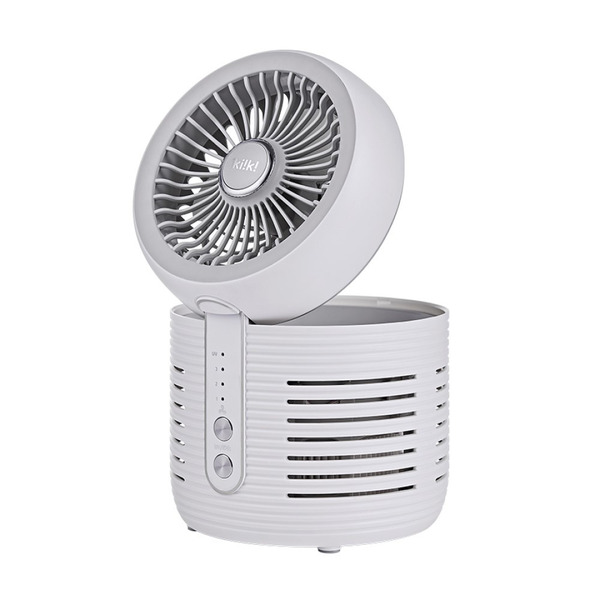 【Ikiiki 伊崎】二合一桌上型空氣淨化循環扇 IK-AP8402